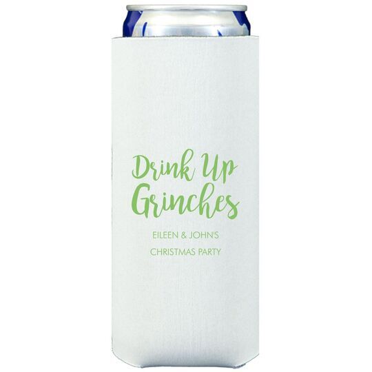 Drink Up Grinches Collapsible Slim Huggers
